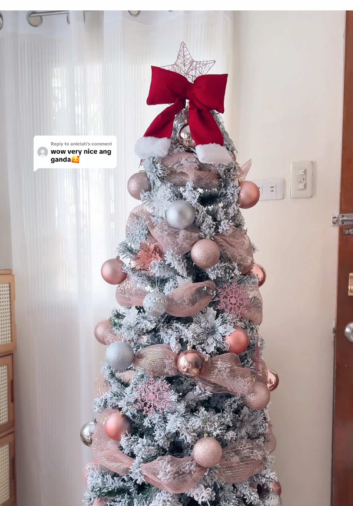 Replying to @anletah Christmas mesh ribbon roll for Christmas tree and garlands 🎀☺️ #meshribbon #meshribbonforchristmas #meshribbonroll #meshribbonchristmastree #christmasdecors