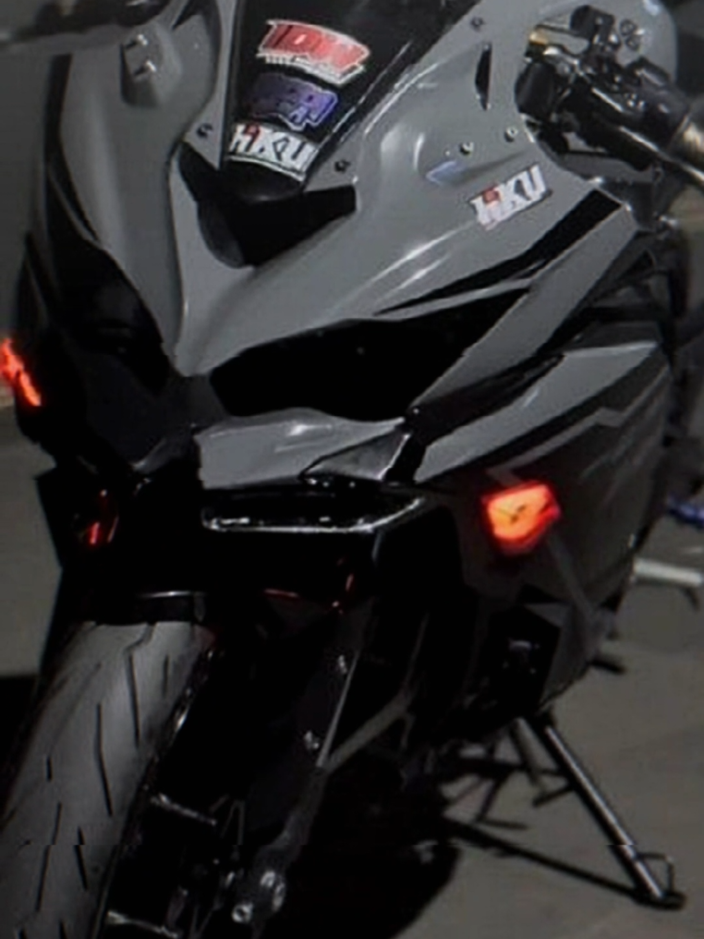 Langsung di bales sama #zx25r #250r 