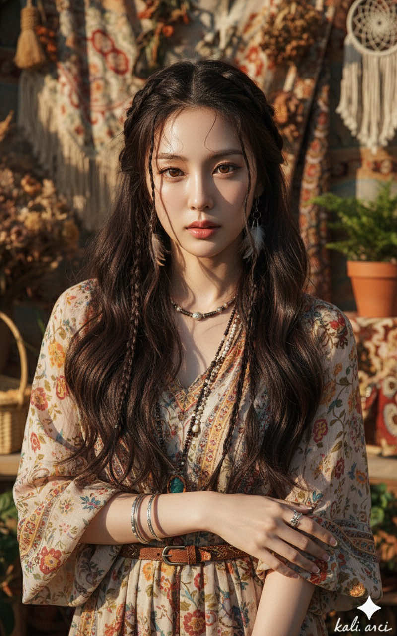 Gemini Bohemian Style #fyp #gemini #ai #prompt #kaliarci 