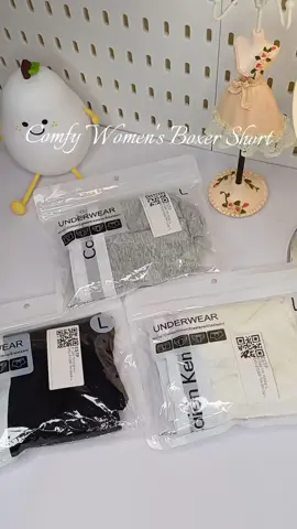 comfy womens boxer short😱😱 #boxershort #womensboxershort #short #budolfinds #fypシ゚viral 