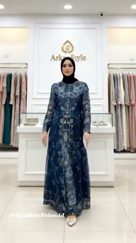 SAVIRA DRESS LEBARAN KONDANGAN SIMPLE ELEGANT MEWAH  TILE SALJU.. #FashionArkanstyle #ArkanstyleVideos #foryou #ArkanStyleIndonesia #Arkanstyle 