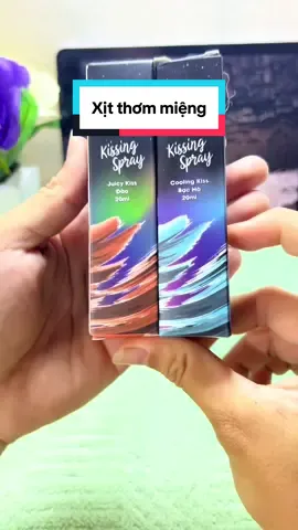 Xịt thơm miệng Kissing Spray Nasora 20ml chai mới Hương trái cây kẹo ngọt thơm mát ngọt ngào xịt miệng#TikTokAwardsVN #minhangchuan #matna #vaogiohang 