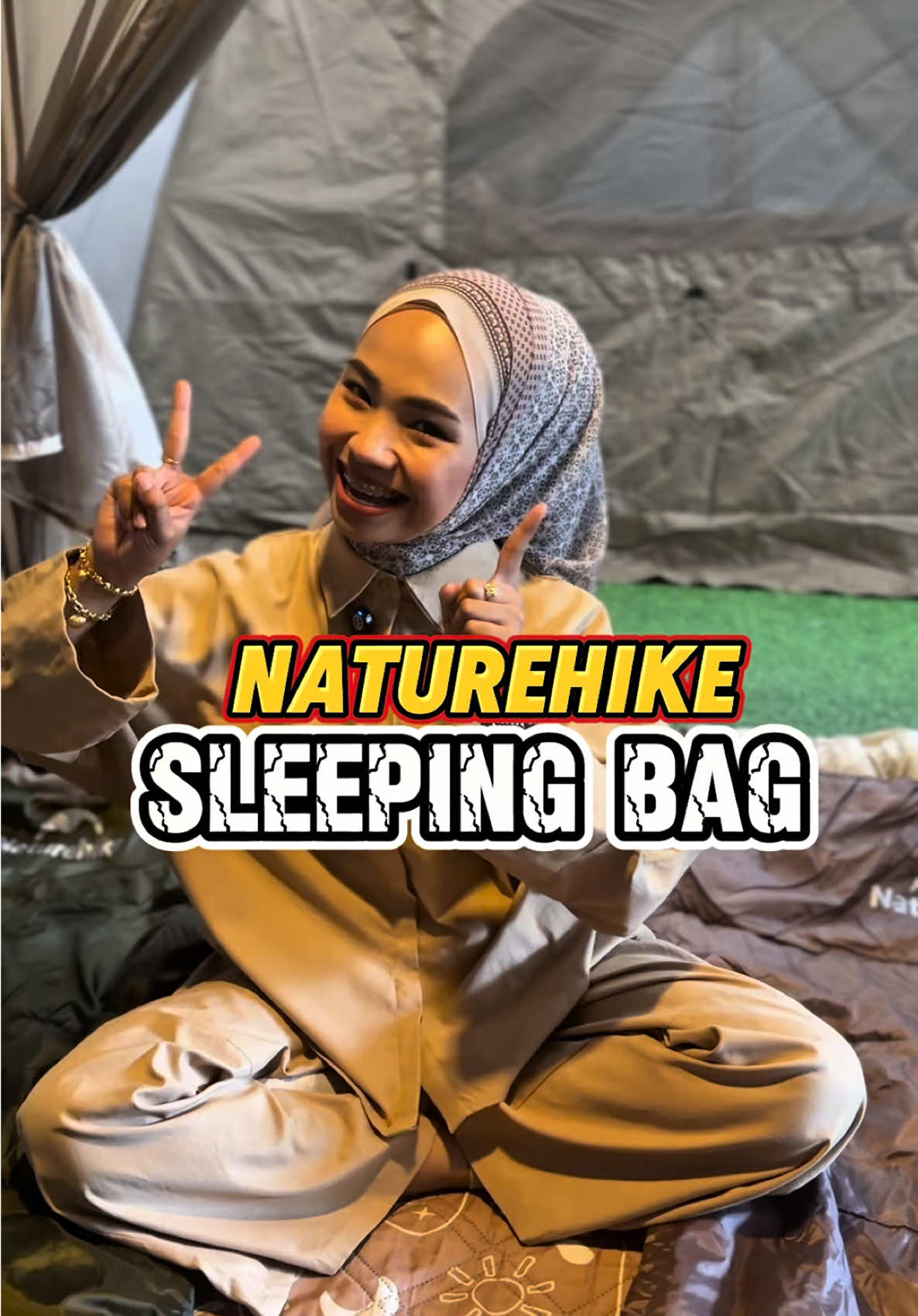 TERJAH with TCer Nini Ep 12 : NATUREHIKE Sleeping bag with hood  Barang panas untuk solo camper, kaki hiking atau nak set up minimalis .  Nak TCer Nini review barang lain ?  Jangan lupa komen di bawah 🔥 #fyp #sleepingbag #camping #familycamping #malaysia  @bangbotak @jai_campguru @ninihashim @RIEF.JOURNEY @Mirul Kemping @Eizwan Shah The Camper @Eyqa 🌸 @Ayzul @AbuYY @Campguru PJ @Campguru Kuantan @Naturehike Outdoors Camping MY 