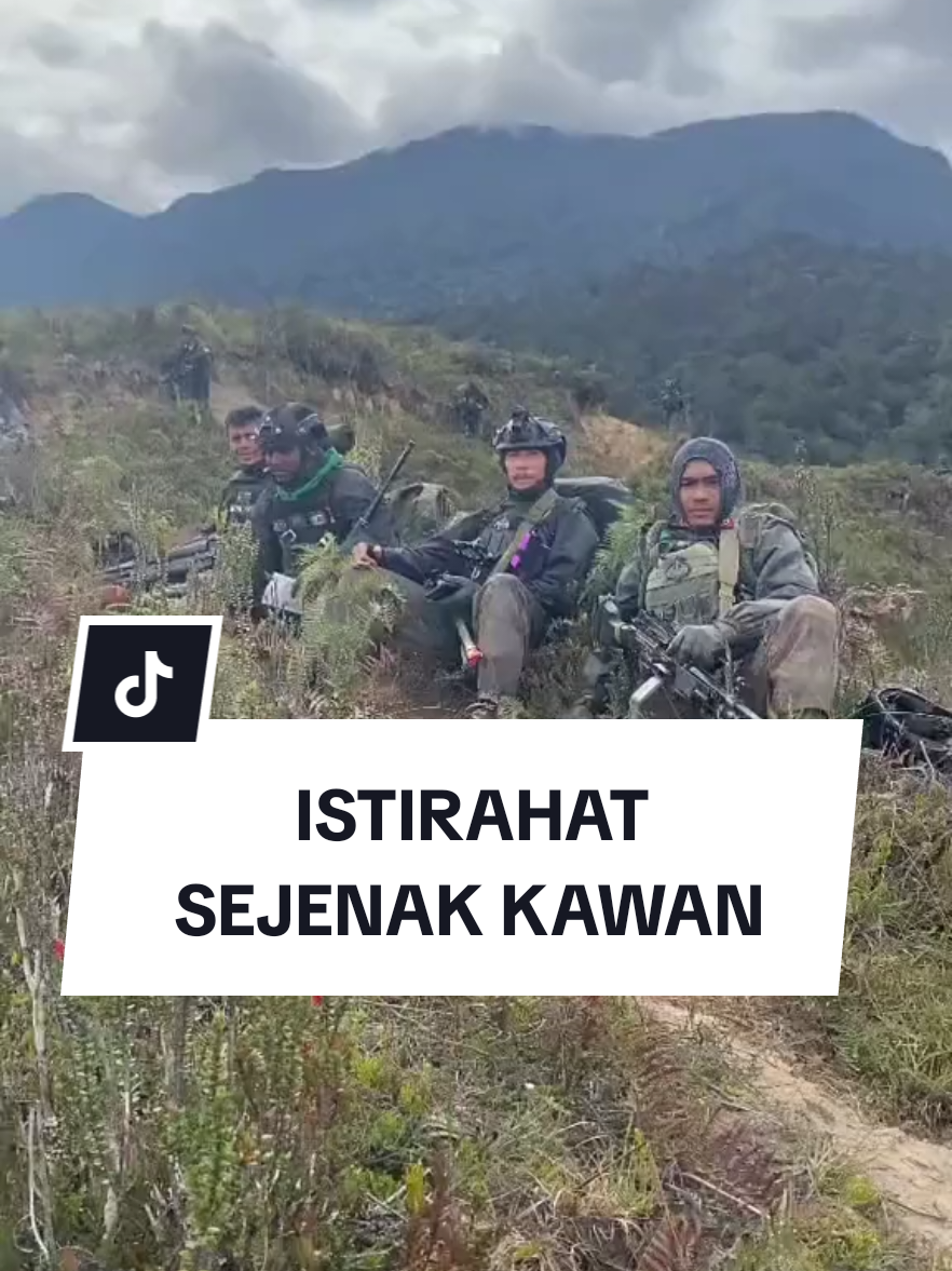 Suasana Istirahat Di Alam Papua #tni #indonesia🇮🇩 #opm #papua #news 