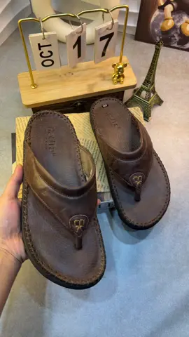 Dép Doctor Quai Kẹp Da Bò Đế Đúc khâu chỉ chắc chắn #depkepnam #trending #tiktok #xuhuong #xuhuongtiktok 