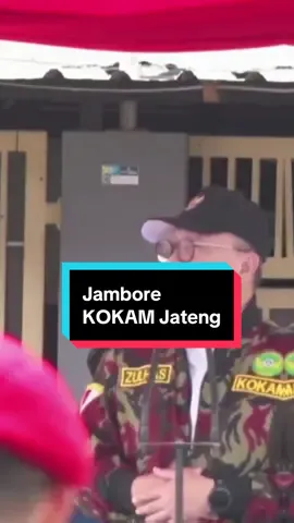 Di hadapan Jambore Komando Kesiapsiagaan Angkatan Muda Muhammadiyah (KOKAM) se Jawa Tengah, Menko Pangan Zulkifli Hasan panjatkan doa untuk milad Presiden Prabowo #kokam #kokamjateng #prabowo #zulkiflihasan #muhammadiyah 