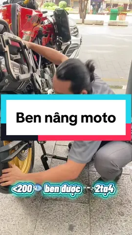 Ben gấp gọn mamg đi tour, nâng được 250 kg vô tư #moto #bennangpkl #trasen #coridiu