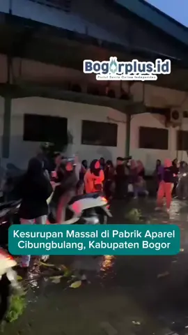 Kepanikan terjadi, Saat terjadi kerusupan Massal di Pabrik Aparel di wilayah Kec. Cibungbulang, Kab. Bogor pada kamis (16/10) selepas magrib. Sejumlah karyawan nampak kewalahan membantu rekannya berteriak-teriak seperti orang kesurupan. Dan banyak dari mereka yang menangis histeris karena ketakutan. 🎥: istimewa #bogorplusid #kabupatenbogor #infobogor #beritabogor #bogorterkini   