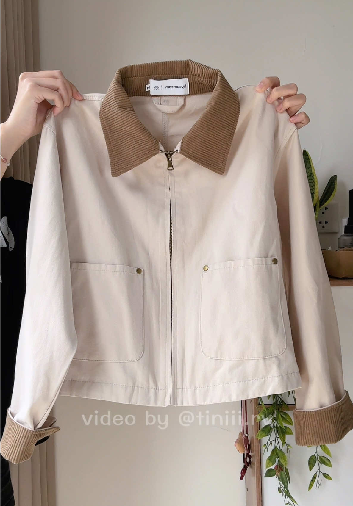 áo khoác vibe thu đông 🍁 #reviewquanao #TikTokFashion #aokhoackaki #aokhoac #xuhuong 