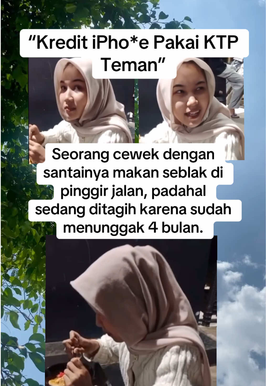 Cerita ini jadi pengingat buat kita semua: 📵 Jangan mudah percaya, bahkan sama teman sendiri kalau urusannya soal data pribadi. 💸 Dan jangan paksain gaya kalau dompet belum siap menanggungnya. #tiktokviral #tiktoknews #kredithp #fyp