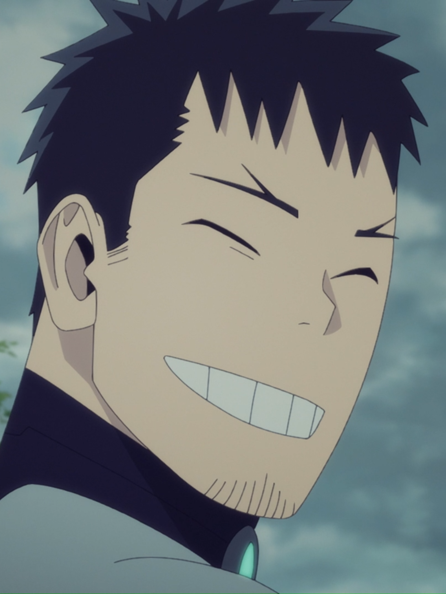 That's a smile that makes us feel safe 📷 #KaijuNo8 #kaijuno8anime #tiktokanime #anime #kafkahibino