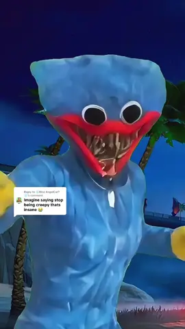 Replying to @❄️Blzd AngelCat?❄️ @Kadin now this is creepy 🫣 Huggy Wuggy emoting to #metroman 