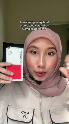 PENAT, LESU, MACAM TAK CUKUP REHAT? 😩 Anda mungkin perlukan lebih zat besi! Jangan biarkan lesu mengganggu hari anda. Dapatkan semula tenaga OXY dengan Oxyenergy Liposomal Iron Complex Powder! #Oxyenergy #IronComplex #ZatBesi #SuplemenTenaga #LiposomalTechnology