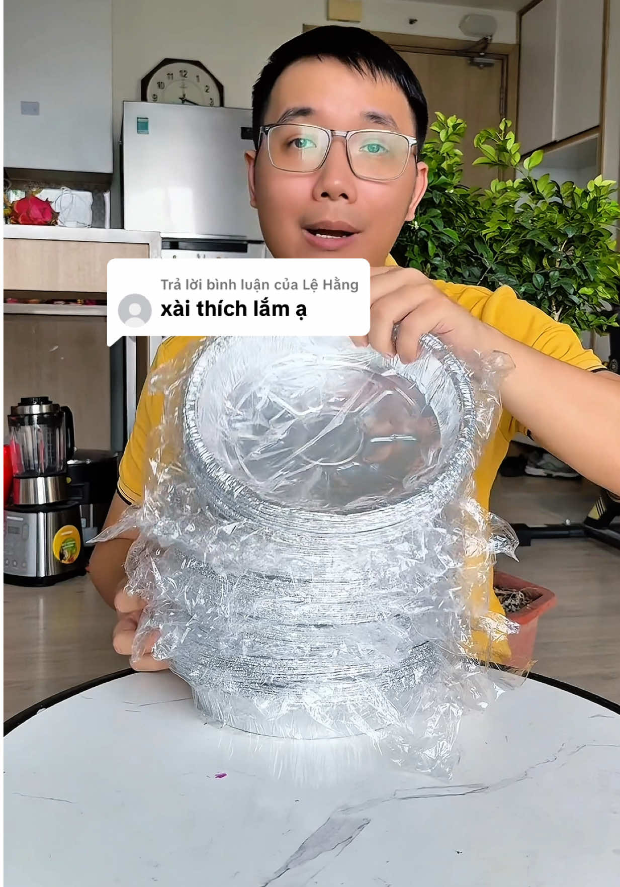 Trả lời @Lệ Hằng Combo 100 khay giấy bạc #khaygiaybac 