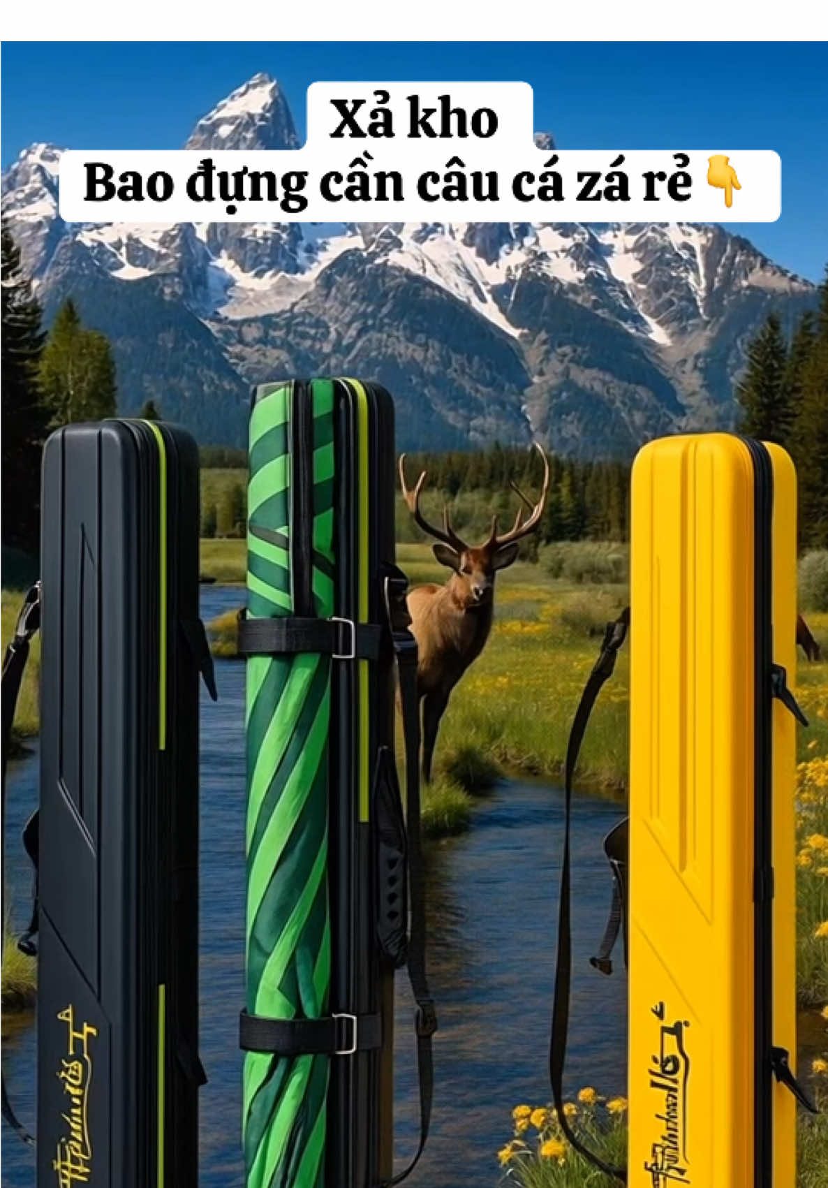 Bao Đựng Cần Câu Cá Hợp Kim PC,ABS chống thấm nước bao cao cấp chính hãng#cauca #baodungcancau #giaitri #xuhuong #thinhhanh 