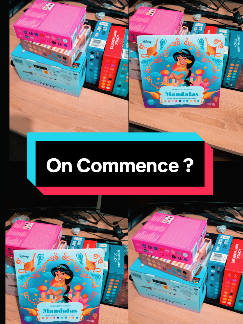 Bonjour tous le monde,  Je m'appelle Pandaël, et je voulais me lancé dans le coloriage mystère, voila mon premier matériel pour commencer.  Colorful mystère Mandalas : Disney Feutre a eau et des feutres acrylique de chez Action.. #coloriagesmysteres #debutant #coloriage #disney #pourtoi 