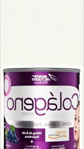 Colágeno Hidrolisado Verisol em Pó Bodyaction - Escolha seu Sabor - Lata com 200g