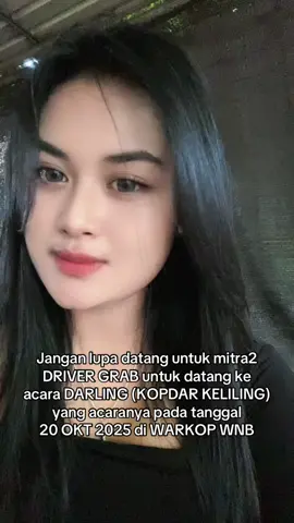 Jangan lupa datang untuk mitra2 DRIVER GRAB untuk datang ke acara DARLING (DARING KELILING) yang acaranya pada tanggal 20 OKT 2025, See u❤️ #fyp #grab #bisnisanakmuda #usahasendiri #surabaya 