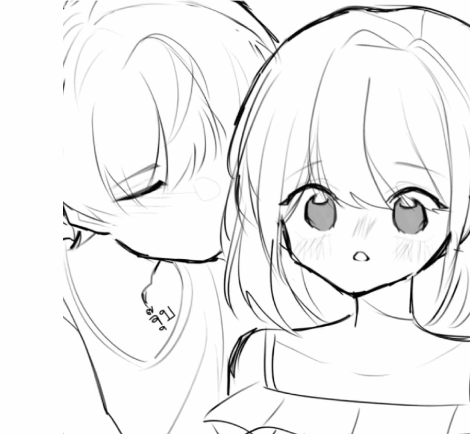 เบียว เหงาๆอยากวาดรุปเล่น5566#วาดรูป #wannabeyours #อยากให้เธอรัก #fyp #arttiktok 