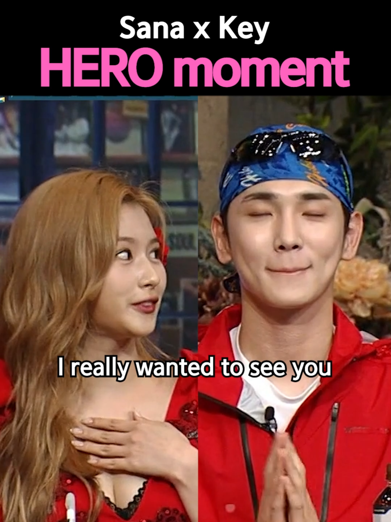 I need Key sunbaenim too😂 #diggle_kcontents #AmazingSaturday #twicesana #Sana #SHINeeKey #Key