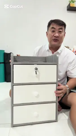 [SG Local Seller) 2025 Bedside Table with Lockable Drawer | Anti-Fall Raised Edge I Large Storage Nightstand Cabinet for Bedroom #createtowin 