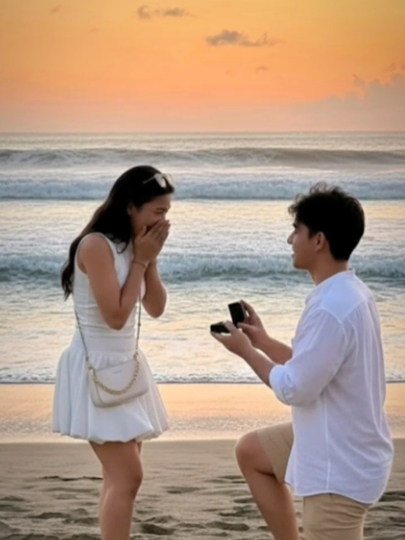 harqeel di pantai bali duhhh makin romantis 💗💗 asmara gen z #aqeelacalista #harryvaughan #harqeel #asmaragenz #fypシ゚ 