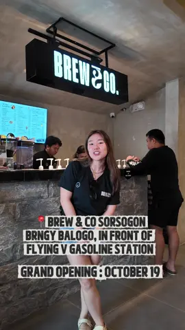 MS BREWHA FLIES TO BICOL SORSOGON!!!  Our grand opening will be on october 19!! Hope to see you guys here!!  #brewha #brewandco #cafeowner #brewandcosorsogon 