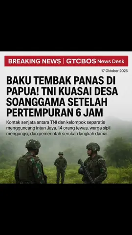Pertempuran TNI Indonesia Melawan Kelompok Separatis Mengguncang Papua!! #beritanasional #beritaindonesia #tniindonesia🇮🇩 #fyp 