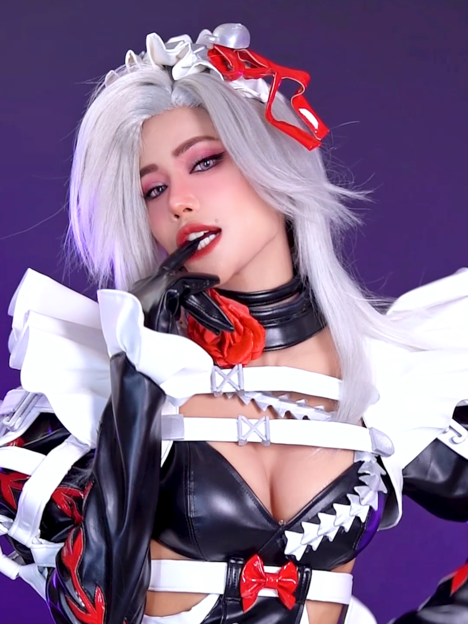 🎃 Rate this Macabre Valentine Cosplay Transition!  🥀😱 @pubgmobileofficialph  #PUBGMOBILE #PUBGMOBILEPH #PUBGMuna #PUBGMSPOOKYSOIREE #PUBGM400 #PUBGMGILTSETA400 #PUBGMSETS #PUBGM Macabre Valentine #Cosplay