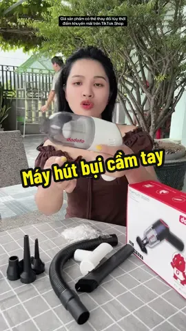 🧹 MÁY HÚT BỤI CẦM TAY – NHỎ GỌN, MẠNH MẼ, LAU DỌN NHANH CHÓNG 🔸 Thiết kế không dây, cầm tay tiện dụng – dễ mang theo vệ sinh mọi ngóc ngách trong nhà, ô tô, tủ kệ 🔸 Động cơ công suất cao – hút sạch bụi, vụn thức ăn, tóc rụng chỉ trong vài giây 🔸 Đầu hút đa năng – thay đổi linh hoạt cho sofa, gầm giường, khe hẹp, bàn phím 🔸 Bình chứa bụi tháo rời & dễ vệ sinh – không mất thời gian lau chùi 🔸 Pin dung lượng lớn, sử dụng thoải mái, không bị ngắt giữa chừng ⚠️ Giá sản phẩm có thể thay đổi tùy thời điểm khuyến mãi trên TikTok Shop. #mayhutbui #mayhutbuicamtay #vesinhnhanh #gadgetsongay #onggiareview