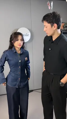 Aduhh opa bisa aja bikin salting ka Fuji ^^ #fypgaknii #kemejaslimfitmissie #gombal #fujian 