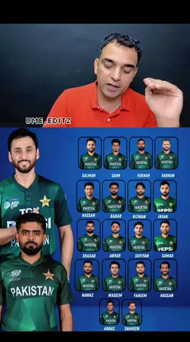 Pakistan team squad announced for South Africa series#viralpage #kingbabar 