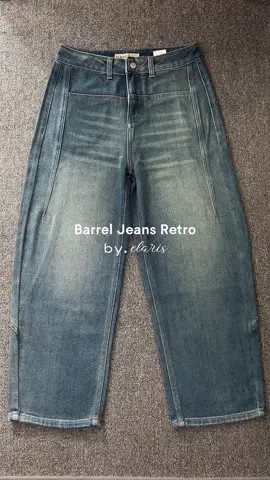 Barrel jeans 100RIBUAN🤩 #barreljeans #celanajeans #jeanshighwaist #trending #fyp 