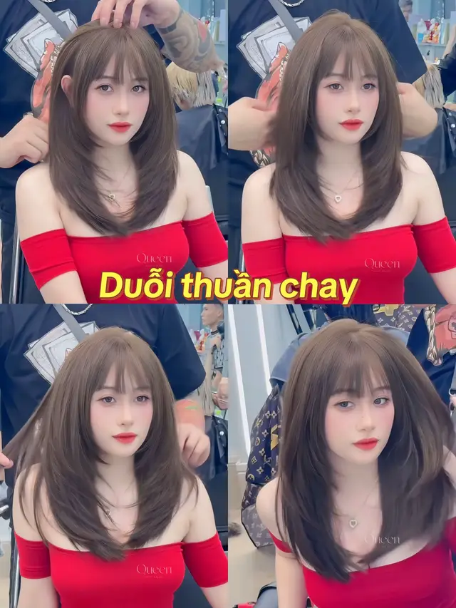 Gần mực thì đen. Gần em anh cảm thấy rất hạnh phúc #queenhairsalon #queenhairsalonquan7 #queenhairsalonq9 #queenhair 