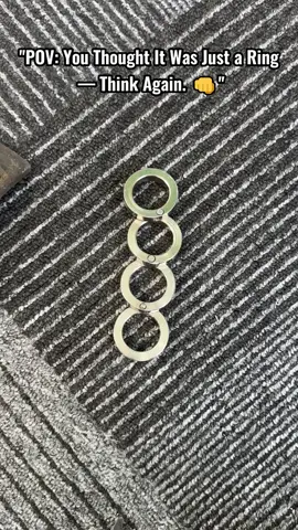 Stay stylish 😏 #NotAWeapon #4FingerRing #TikTokShop