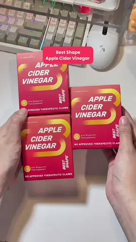 Best shape apple cider vinegar in capsule form. 🍎 #bestshape #bestshapeapplecider #guthealth #applecidervinegarbenefits #wellness 