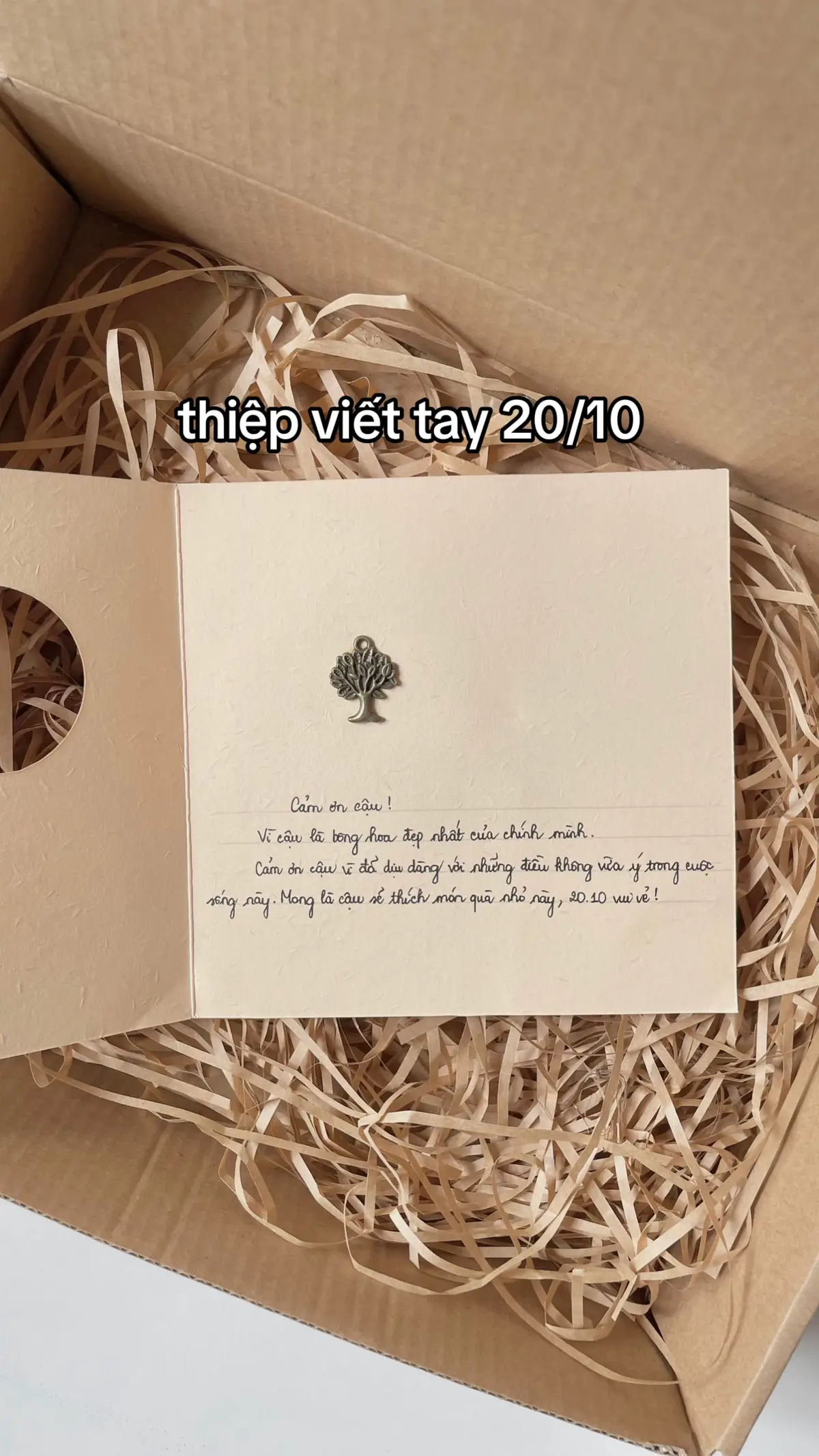 Gợi ý thư tay 20/10 gửi tặng người yêu Tụi mình hỗ trợ viết thiệp khi bạn đ ặt set quà của shop tại ig miloostudios #thưtay #qua20thang10 #qua20_10 #quatangbangai #quatangnguoiyeu 