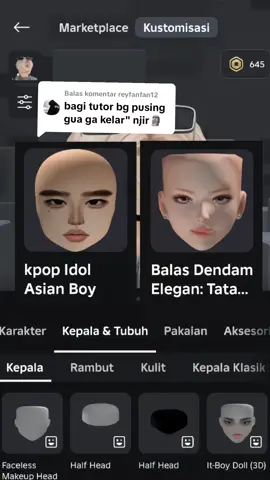Membalas @reyfanfan12 cara setting double face baru  #roblox #robloxoutfits #robloxoutfitideas #fyp #foryou 