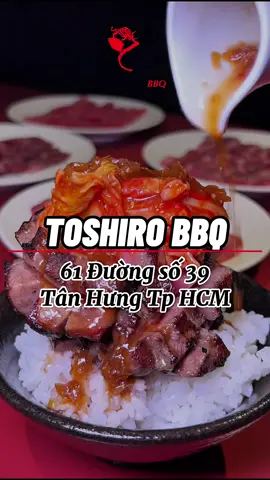 Nếu bạn muốn ăn thịt nướng ngon.  #xuhuong #yakiniku #bbq #japanesefood #toshirobbq 