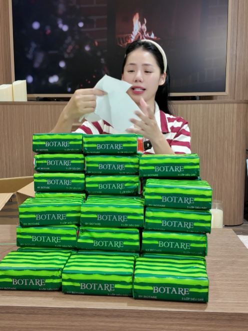 Giấy rút chất lượng mà giá lại rẻ bất ngờ nha #tiktokshop #huonglyreview #huonglyshop #botare #giayrut #giayrutgiadinh