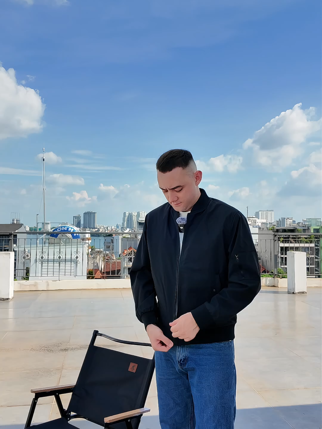 Form áo bomber nhà MK Clever chuẩn sắc nét cho anh em nhá #anhtayoi #mkclever