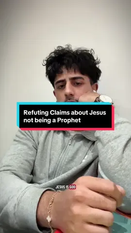 Refuting Claims about Jesus not being a Prophet #islam #quran #christianity #muslimtiktok #christianitytiktok