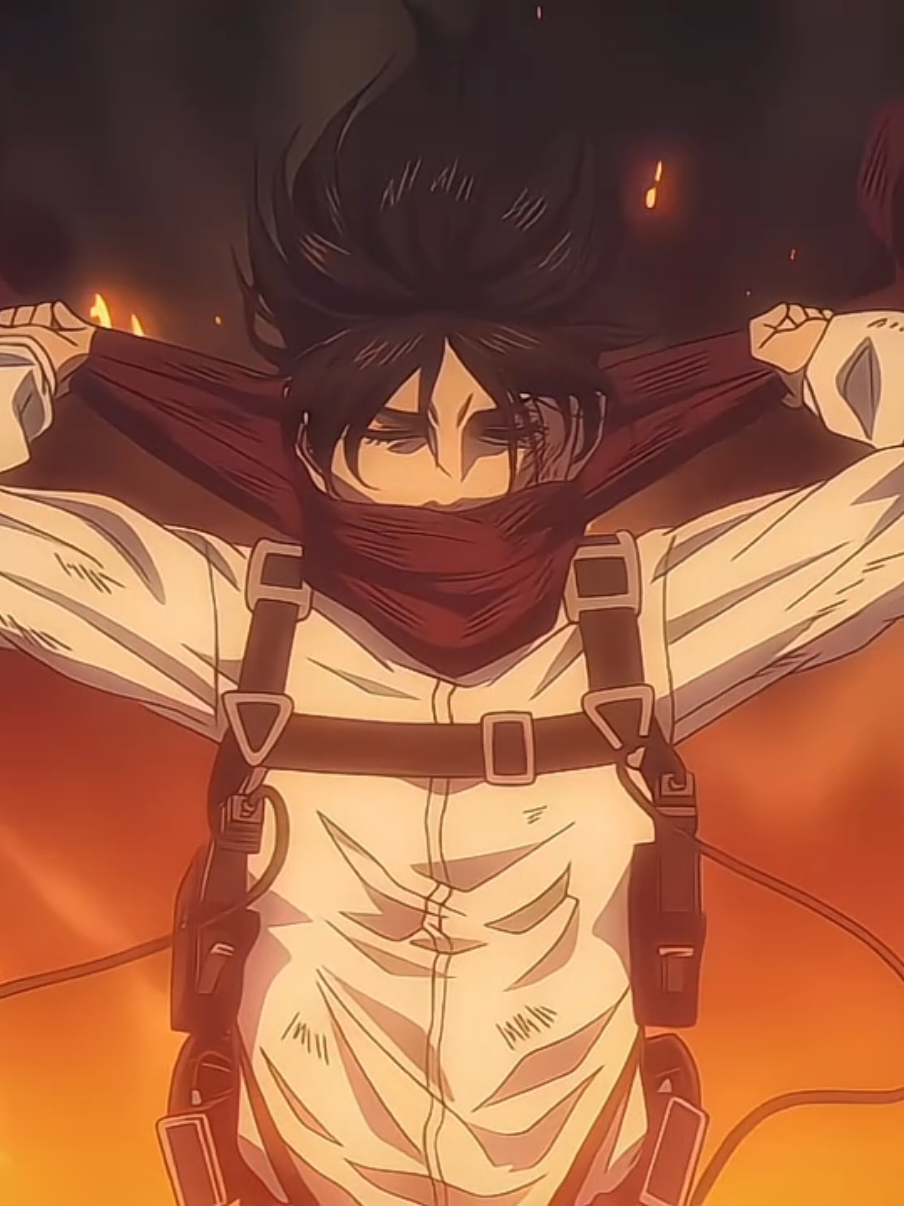 eran and mikasa ❤️‍🩹 . . .  . . . . . . . . #AttackOnTitan #eran #mikasa #animeedit #senpai__society 