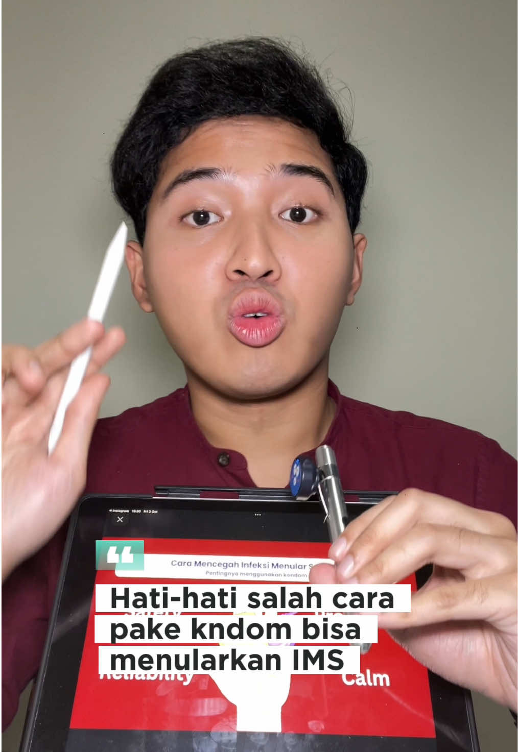 Wajib polou kalau mau lanjut pembahasan, bakal tayang di iigee farhanfirms duluan Abis ini kita bahas penggunaan kndom wanita ya karena masih banyak yang belum tahu #yangfarhantahu 