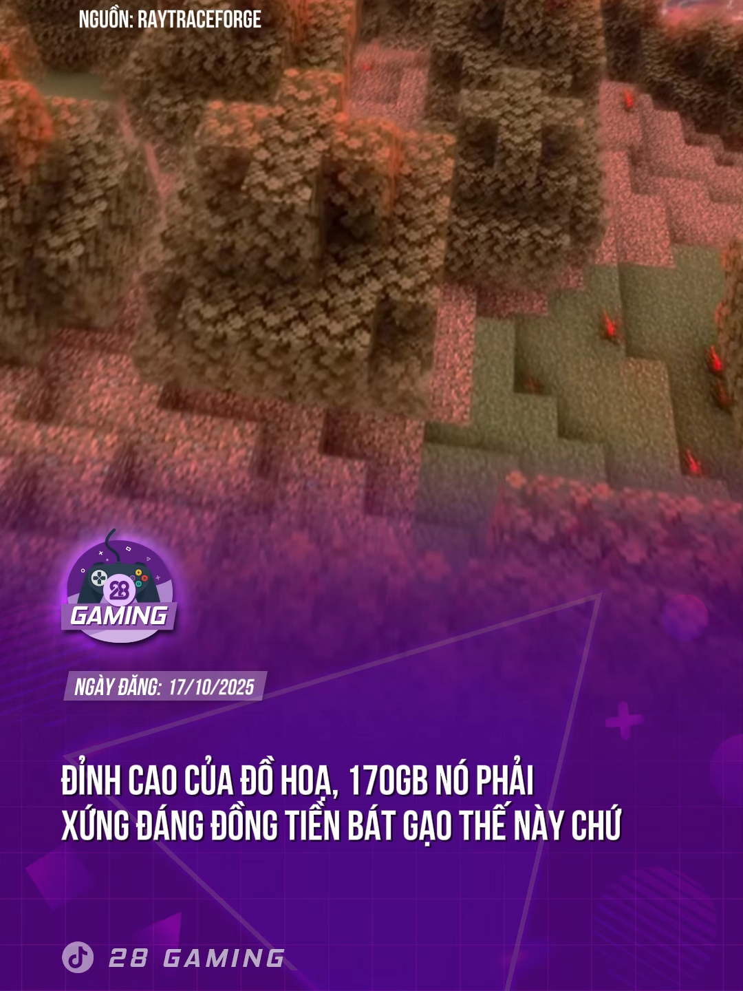 170 GB NÓ PHẢI THẾ NÀY CHỨ #GamingOnTikTok #2024moments #tiktoknews #theanh28 #gamer #theanh28gaming #Minecraft