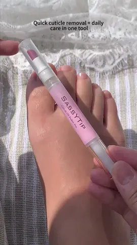 Dry, cracked cuticles? Gone! This Oil Pusher Pen uses argan oil to nourish, pushes gently—takes 1 minute, looks like a pro job! Perfect for beginners 🤍#TikTokShopfalldealsforyou #sassytip #cuticleoil