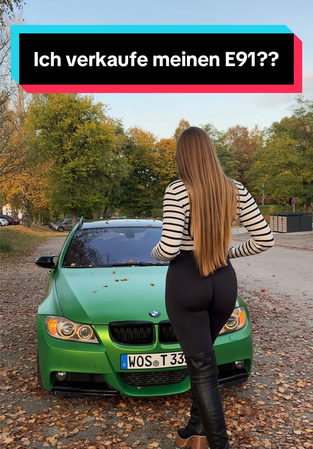 Hatten so eine schöne Zeit zusammen, drei Jahre & knapp 70.000 gefahrene Kilometer. Ein unfassbar treuer Begleiter 💚 #ichtina #bmw #e91 #passau #forsale 