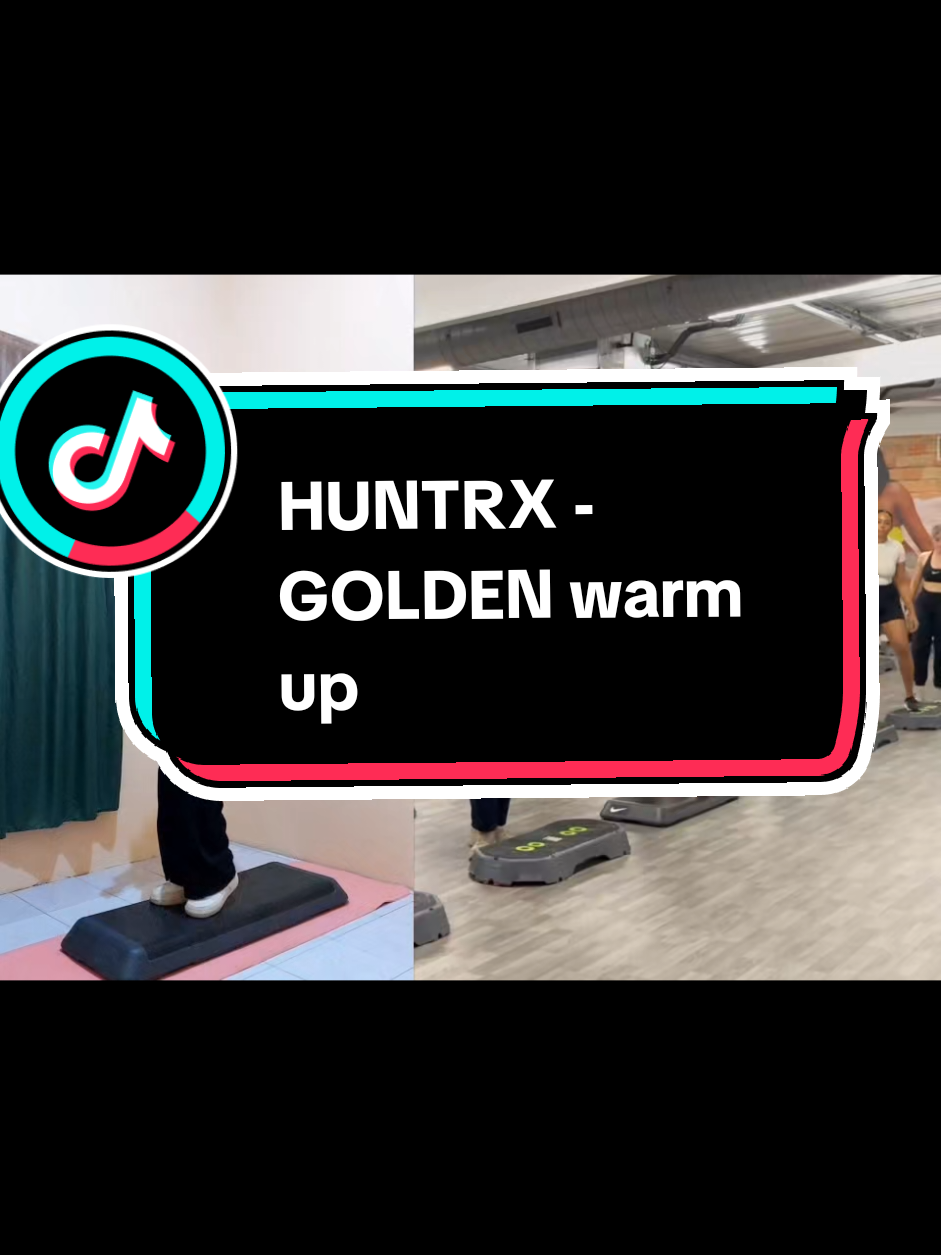 warm up sudah bikin klian gobyos keringat 🔥🥵 @Julius Burphy #workout #fyp #stepperton #steprobic 