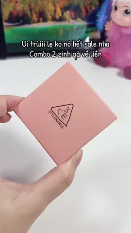 Ui thơm thơmm, màu lên chuẩn, phấn mịn #TikTokAwardsVN #3ce #3cevn #makeup3cepartner #mahong 