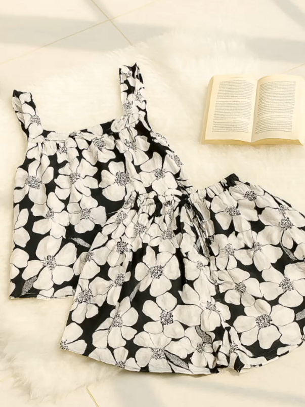 Setelan Pendek Tanktop Vira Rayon